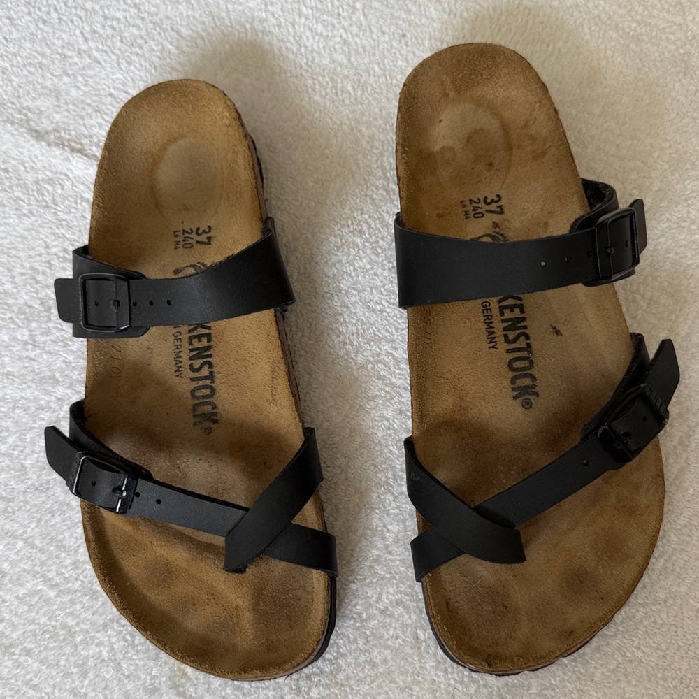Birkenstock Black Mayari Sandals